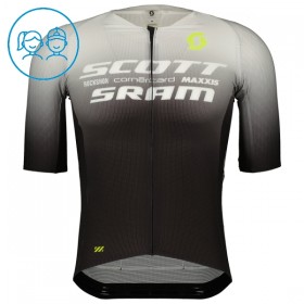 Cykeltrøje Børn 2025 Scott Sram Sort