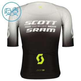 Cykeltrøje Børn 2025 Scott Sram Sort