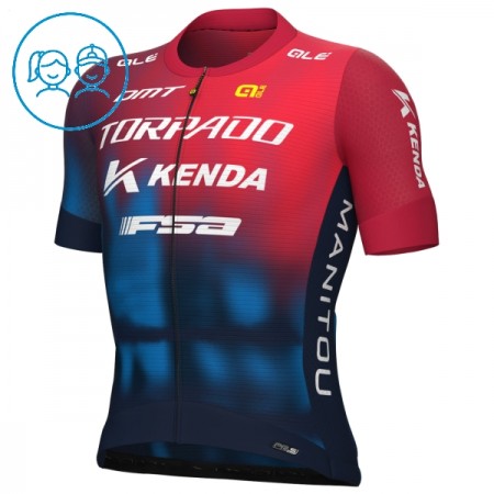 Cykeltrøje Børn 2025 Torpado Kenda Factory Rød