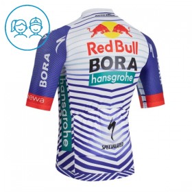 Cykeltrøje Børn 2026 BORA-Hansgrohe Bull Rød Hvid