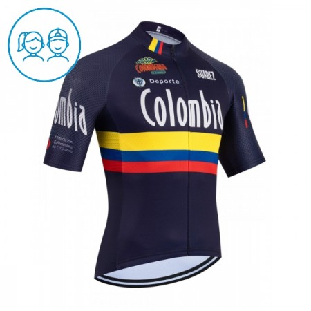 Cykeltrøje Børn 2026 Colombia Sort