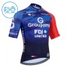 Cykeltrøje Børn 2026 Groupama FDJ Blå Cykeltrøje Børn 2026 Groupama FDJ Blå