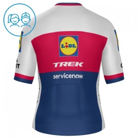Cykeltrøje Børn 2026 Lidl-Trek Czech Champion Blå