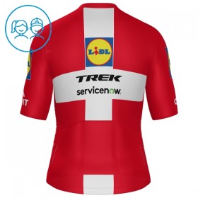 Cykeltrøje Børn 2026 Lidl-Trek Danish Champion Rød