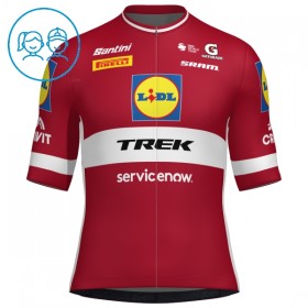Cykeltrøje Børn 2026 Lidl-Trek Latvian Champion Rød