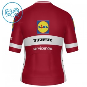 Cykeltrøje Børn 2026 Lidl-Trek Latvian Champion Rød