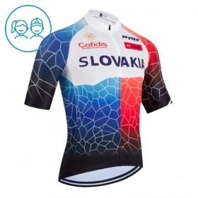 Cykeltrøje Børn 2026 Slovakia Hvid