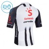 Cykeltrøje Børn 2026 Sunweb Hvid