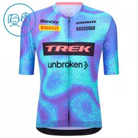 Cykeltrøje Børn 2026 Trek Factory Racing Blå