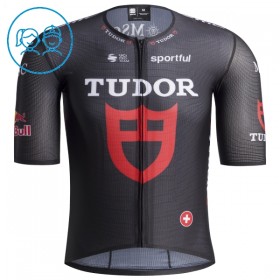 Cykeltrøje Børn 2026 Tudor Pro Cycling Team Sort