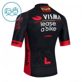 Cykeltrøje Børn 2026 Visma Lease A Bike Sort