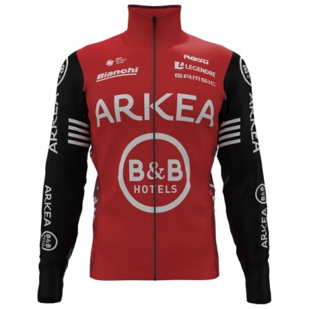 Cykeltrøje Langærmet 2025 Arkea-B B Hotels Rød