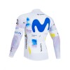 Cykeltrøje Langærmet 2026 Movistar Team Hvid