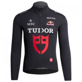 Cykeltrøje Langærmet 2026 Tudor Pro Cycling Team Sort