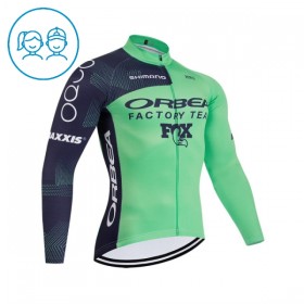 Cykeltrøje Langærmet Børn 2026 Orbea Factory Grøn