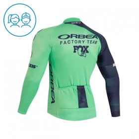 Cykeltrøje Langærmet Børn 2026 Orbea Factory Grøn