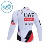 Cykeltrøje Langærmet Børn 2026 UAE Team Emirates XRG Hvid