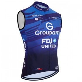 Cykelvest 2026 Groupama FDJ Blå