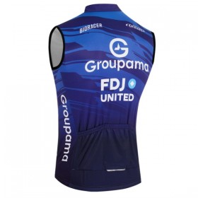 Cykelvest 2026 Groupama FDJ Blå