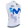 Cykelvest 2026 Movistar Team Hvid