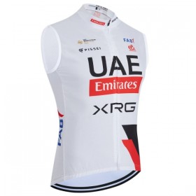 Cykelvest 2026 UAE Team Emirates XRG Hvid