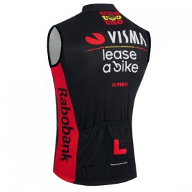Cykelvest 2026 Visma Lease A Bike Sort