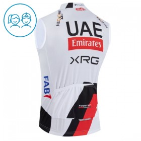 Cykelvest Børn 2026 UAE Team Emirates XRG Hvid