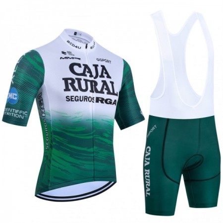 Cykeltøj + Cykelshorts 2026 Caja Rural Seguros RGA Grøn Cykeltøj + Cykelshorts 2026 Caja Rural Seguros RGA Grøn