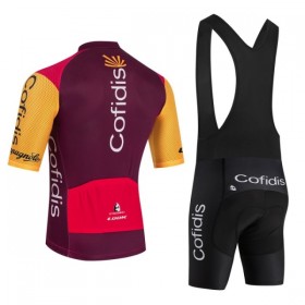 Cykeltøj + Cykelshorts 2026 Cofidis Rød