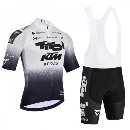 Cykeltøj + Cykelshorts 2026 Tirol KTM Hvid Cykeltøj + Cykelshorts 2026 Tirol KTM Hvid