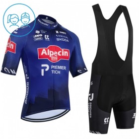 Cykeltøj + Cykelshorts Børn 2026 Alpecin Premier Tech Blå