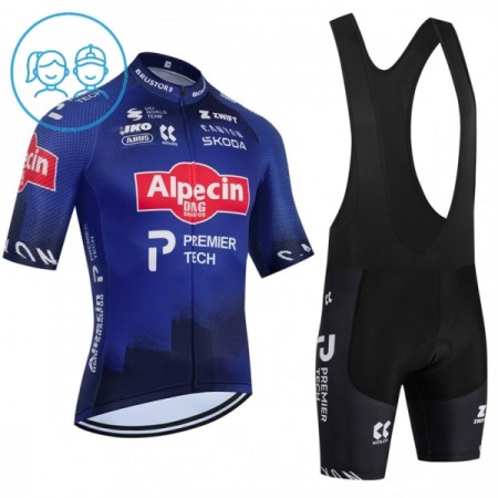 Cykeltøj + Cykelshorts Børn 2026 Alpecin Premier Tech Blå Cykeltøj + Cykelshorts Børn 2026 Alpecin Premier Tech Blå