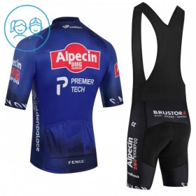 Cykeltøj + Cykelshorts Børn 2026 Alpecin Premier Tech Blå