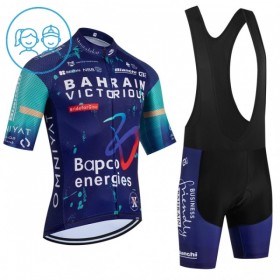 Cykeltøj + Cykelshorts Børn 2026 Bahrain Victorious Blå