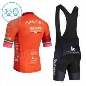 Cykeltøj + Cykelshorts Børn 2026 Euskaltel Euskadi Orange