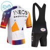 Cykeltøj + Cykelshorts Børn 2026 INEOS Grenadiers Colombia Champion Hvid
