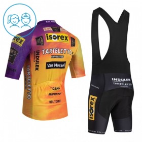 Cykeltøj + Cykelshorts Børn 2026 Tarteletto Isorex Gul