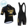 Cykeltøj + Cykelshorts Børn 2026 UAE Team Emirates XRG Gul Cykeltøj + Cykelshorts Børn 2026 UAE Team Emirates XRG Gul