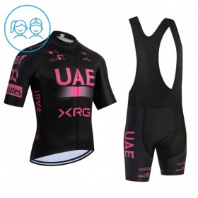 Cykeltøj + Cykelshorts Børn 2026 UAE Team Emirates XRG Lyserød