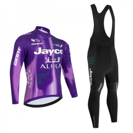 Cykeltøj Langærmet + Bib Cykelbukser 2026 Jayco Alula Purple Cykeltøj Langærmet + Bib Cykelbukser 2026 Jayco Alula Purple