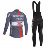 Cykeltøj Langærmet + Bib Cykelbukser 2026 Netcompany Ineos Gray 