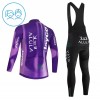 Cykeltøj Langærmet + Bib Cykelbukser Børn 2026 Jayco Alula Purple 