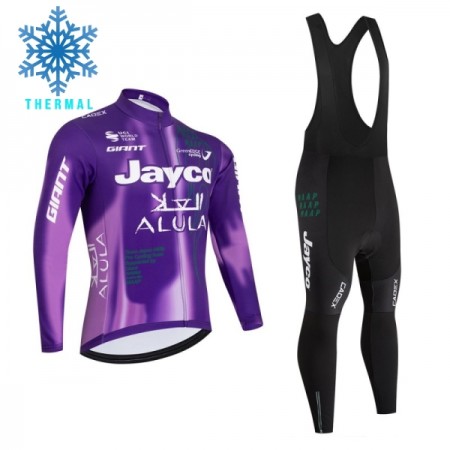 Cykeltøj Langærmet + Bib Cykelbukser Vinter 2026 Jayco Alula Purple Cykeltøj Langærmet + Bib Cykelbukser Vinter 2026 Jayco Alula Purple