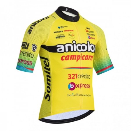 Cykeltrøje 2026 Anicolor Campicarn Gul Cykeltrøje 2026 Anicolor Campicarn Gul