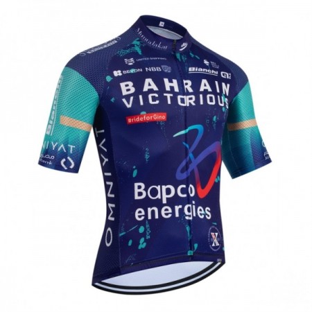 Cykeltrøje 2026 Bahrain Victorious Blå