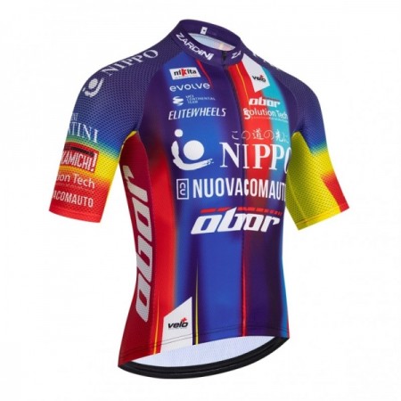 Cykeltrøje 2026 Solution Tech NIPPO Rali Blå Cykeltrøje 2026 Solution Tech NIPPO Rali Blå