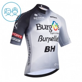 Cykeltrøje Børn 2026 Burgos Burpellet BH Hvid