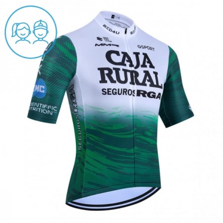 Cykeltrøje Børn 2026 Caja Rural Seguros RGA Grøn