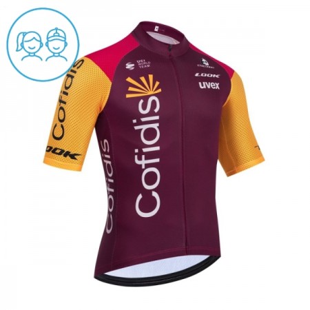 Cykeltrøje Børn 2026 Cofidis Rød Cykeltrøje Børn 2026 Cofidis Rød