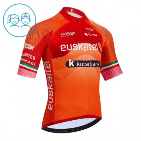 Cykeltrøje Børn 2026 Euskaltel Euskadi Orange